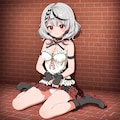 沙花叉クロヱ【女の子座りパンチラ】 5枚目