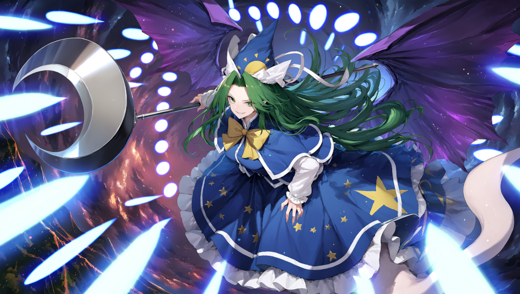 V5　東方　魅魔　弾幕