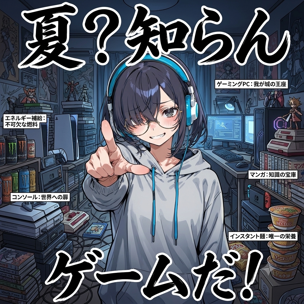 夏？知らん　ゲームだ！