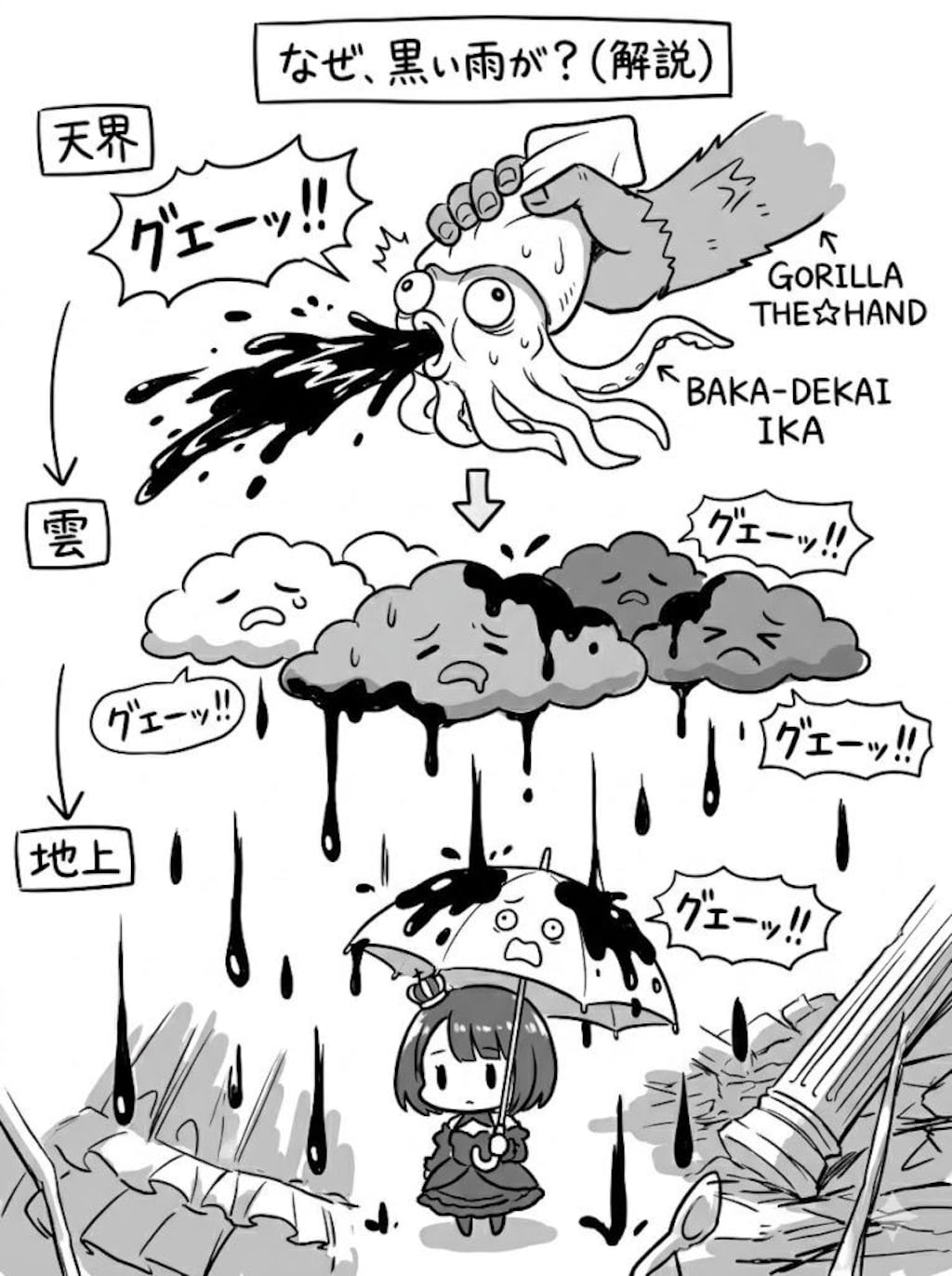 モノクロゴシックホラー