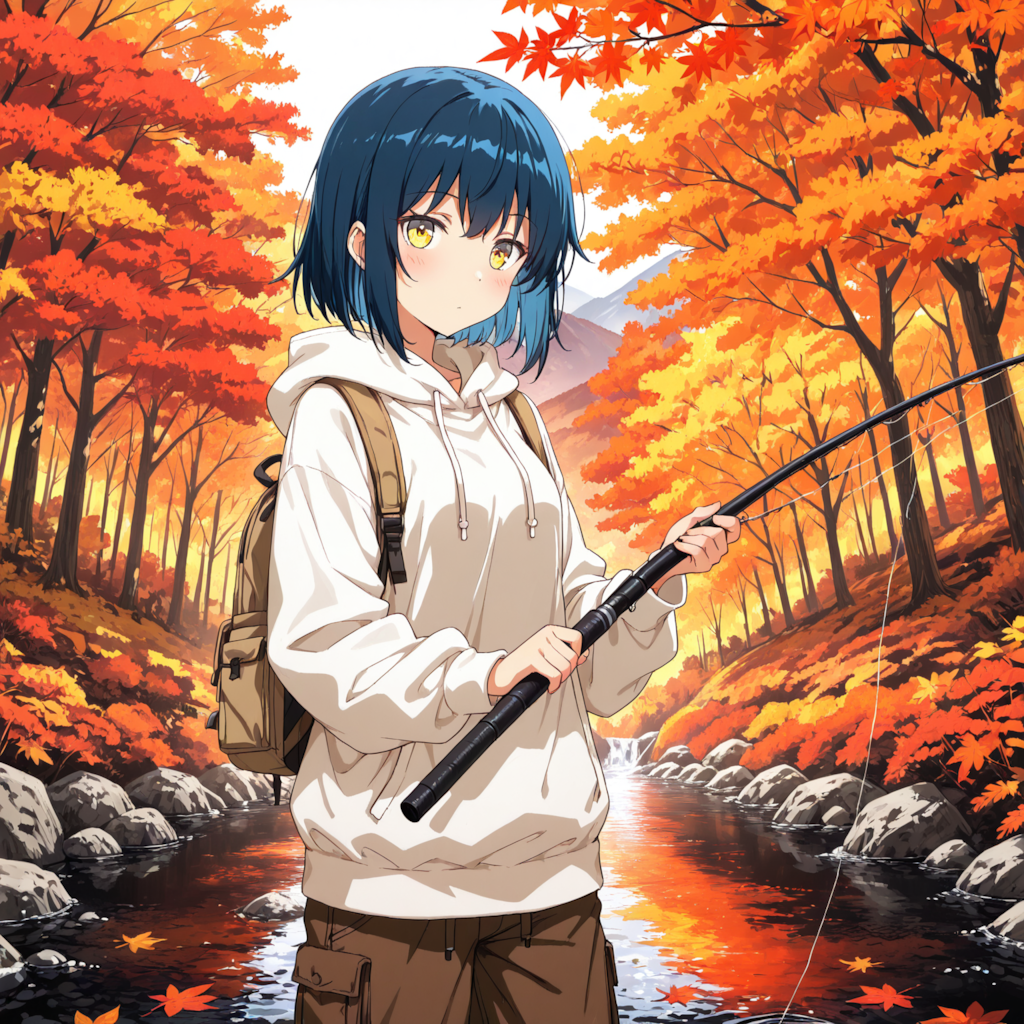 渓流釣りに憧れる