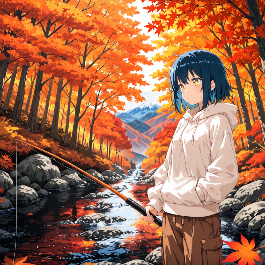 渓流釣りに憧れる