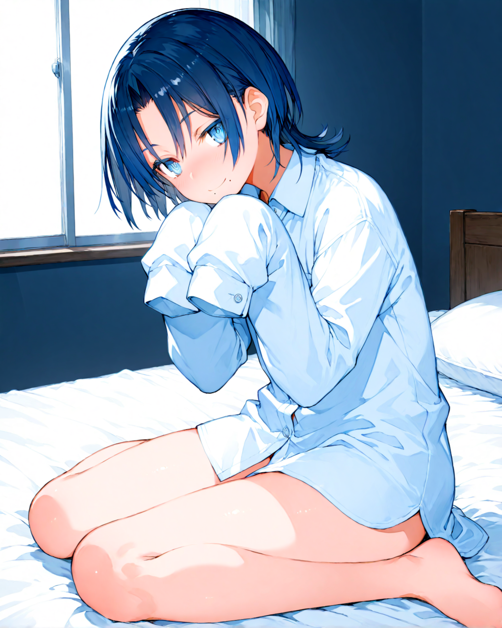 白シャツ青くん -Ao Hiodoshi-