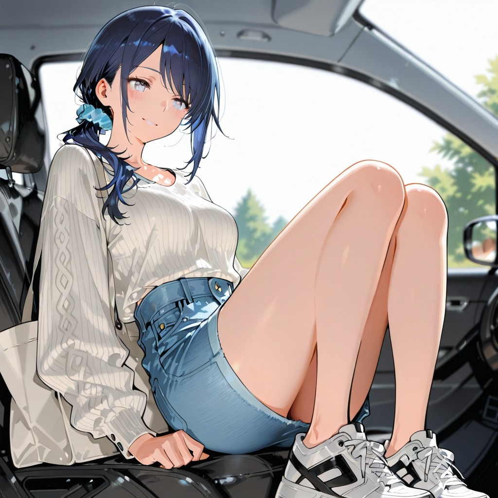 車中の七瀬　204