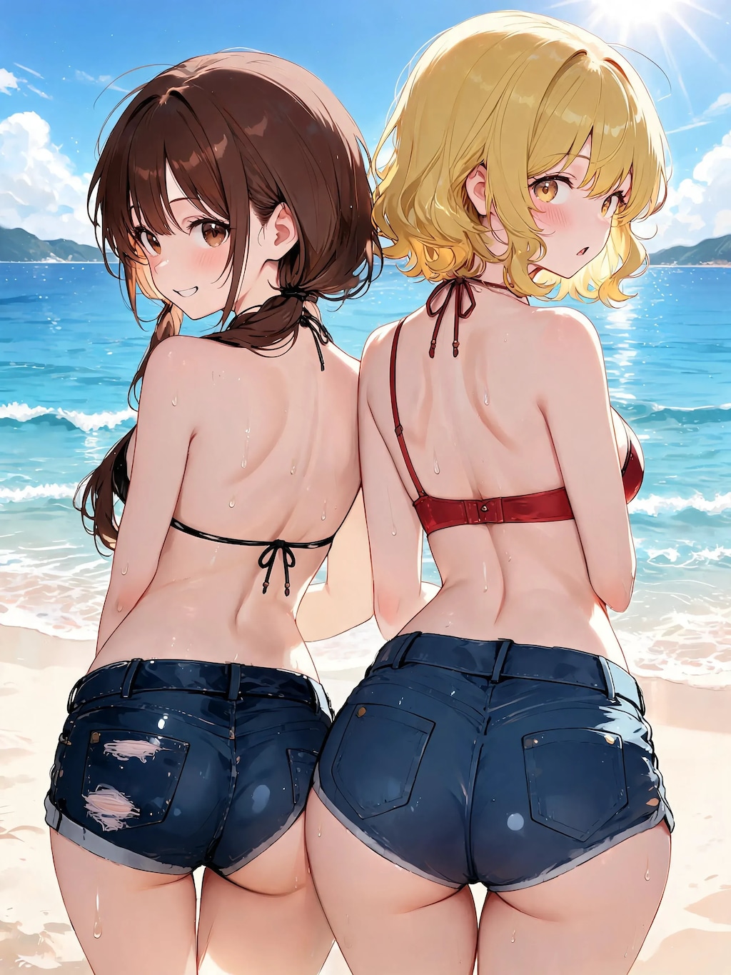二人はおシリアイ
