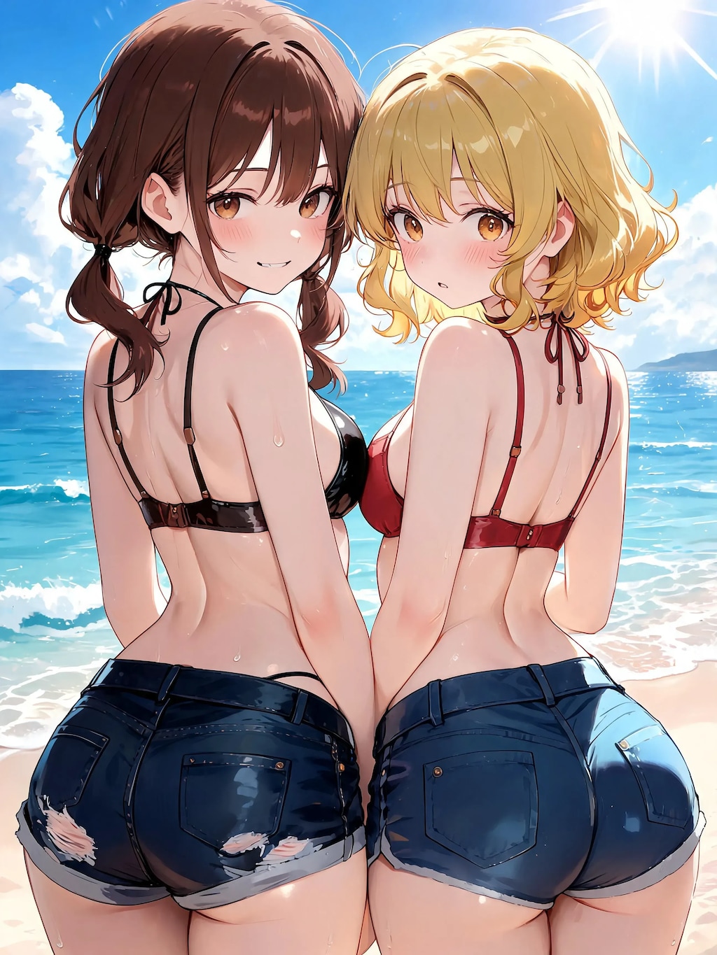 二人はおシリアイ