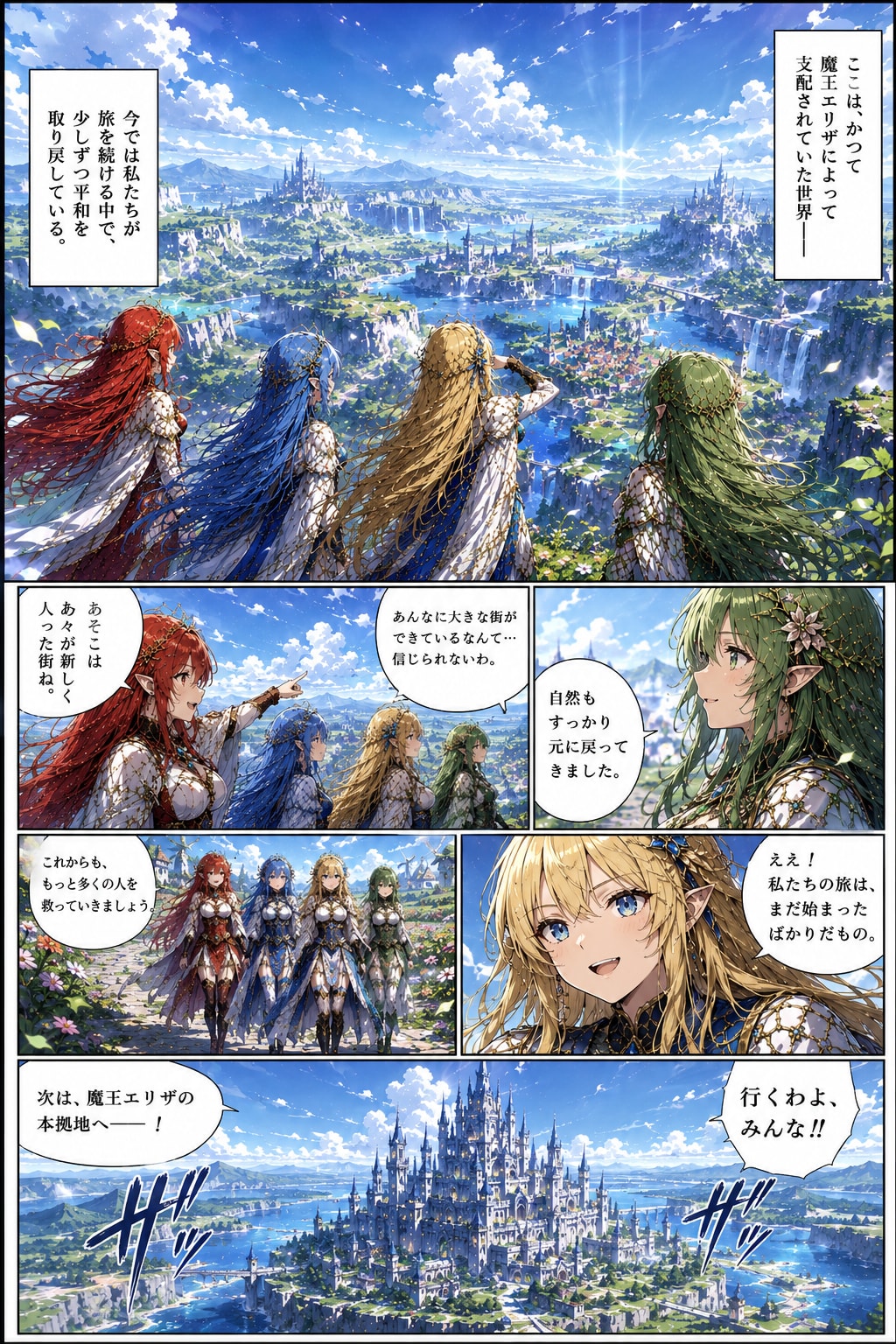 冒険の始まりと壮大な目標