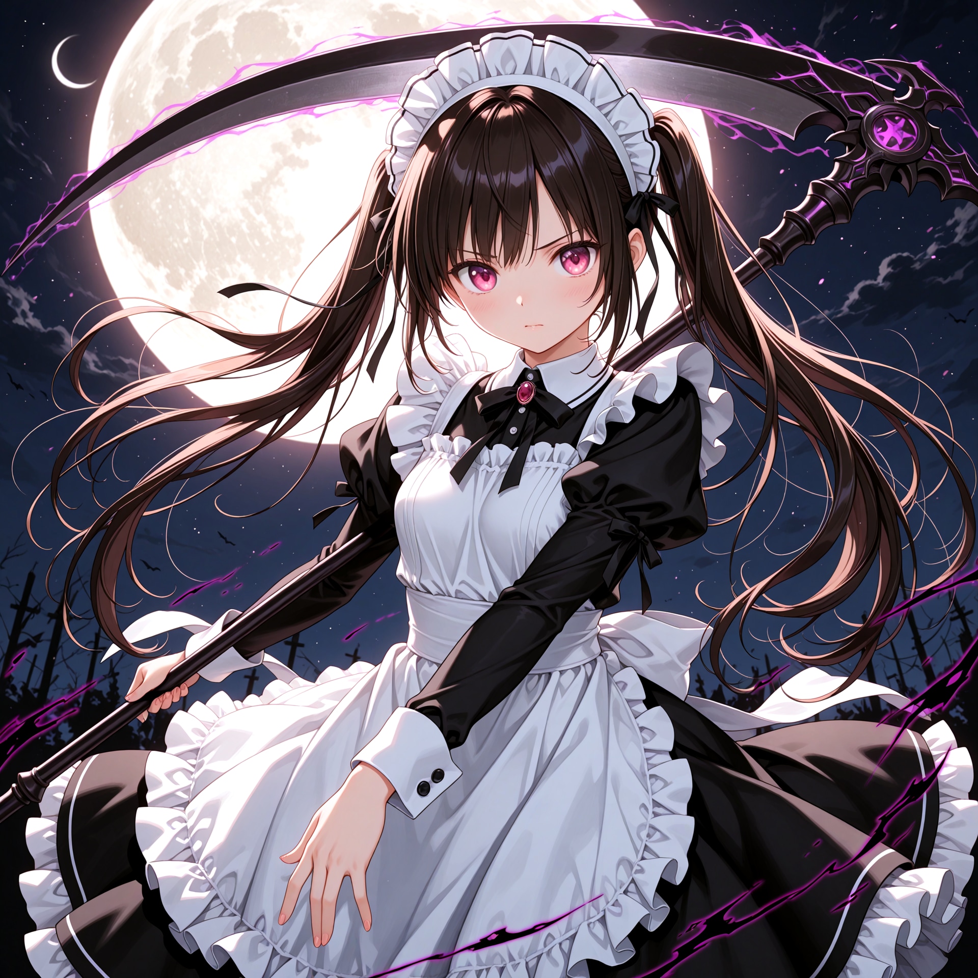 メイド×大鎌 | の人気AIイラスト・グラビア