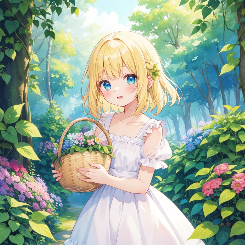 お花摘み