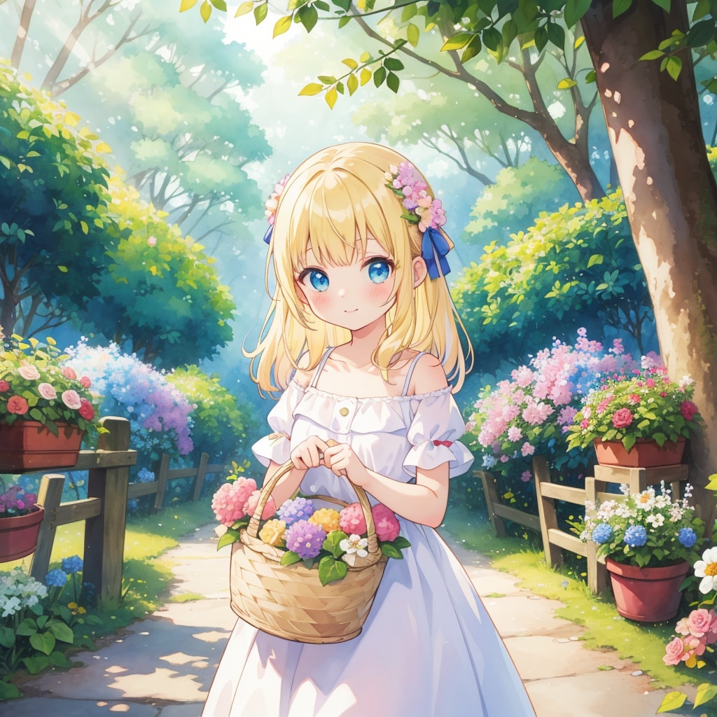 お花摘み