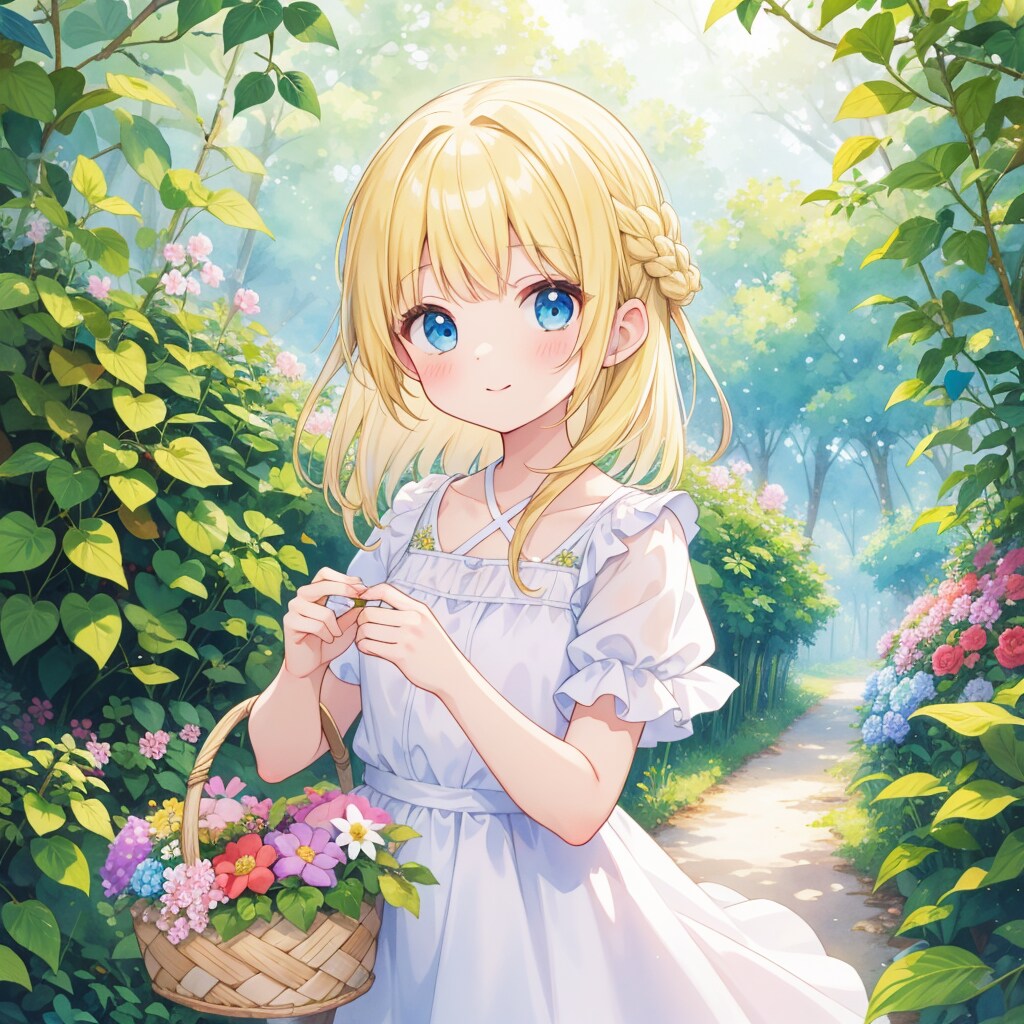 お花摘み