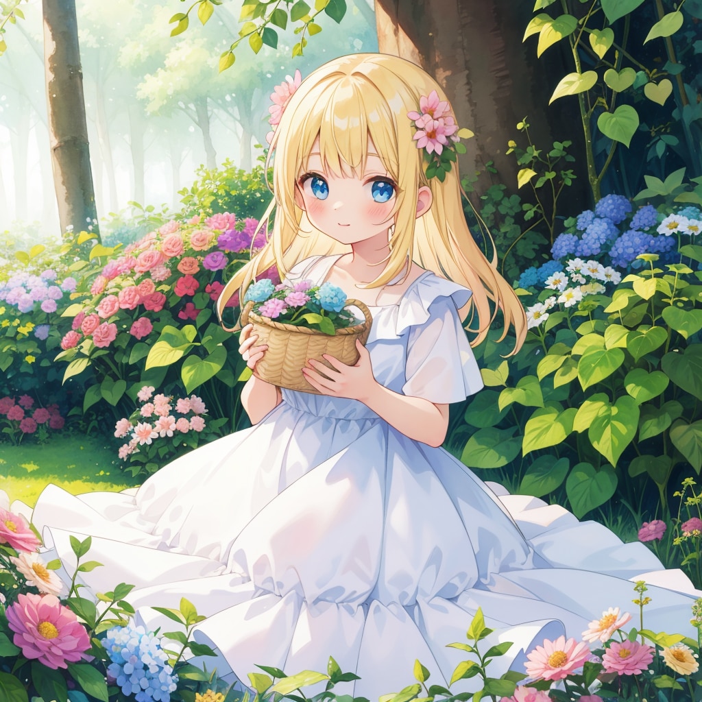お花摘み