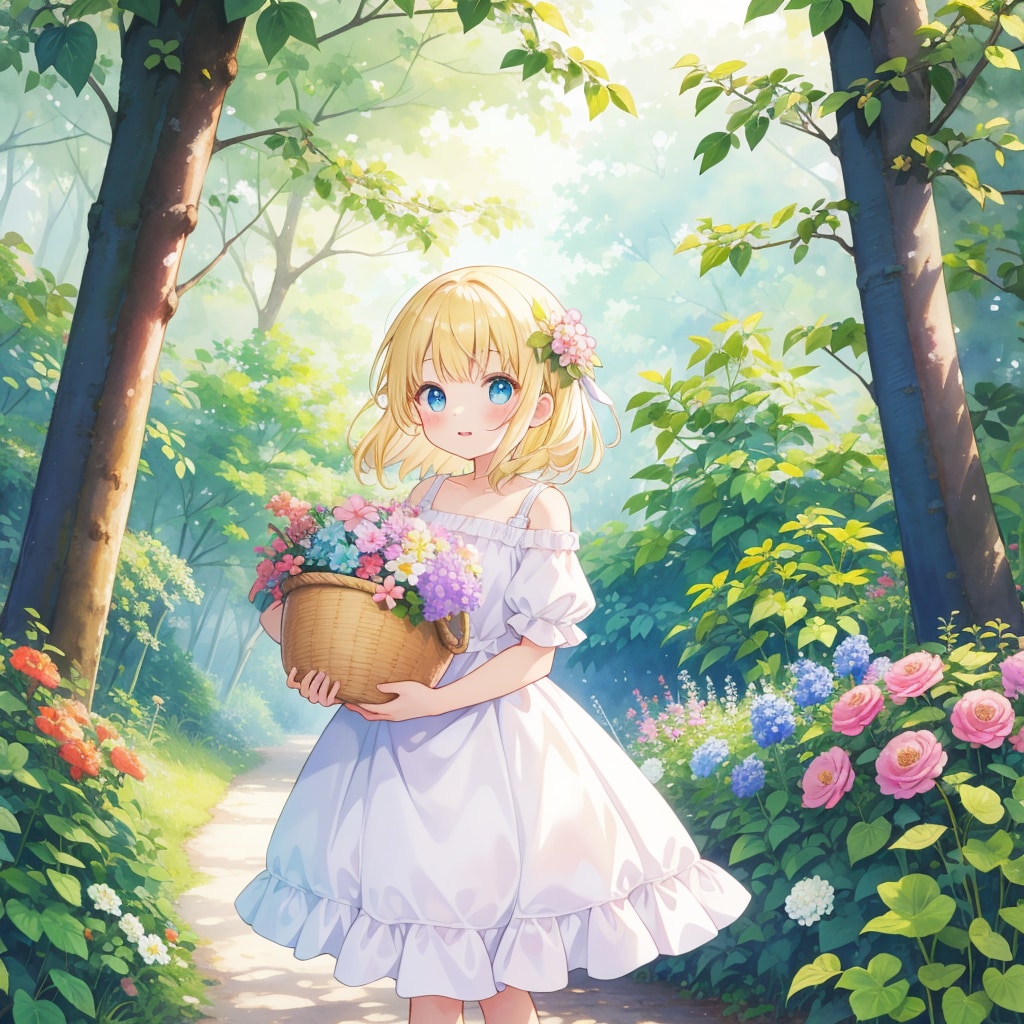 お花摘み