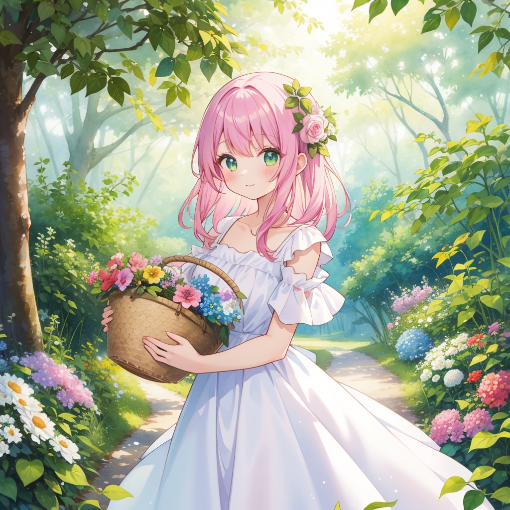 お花摘み