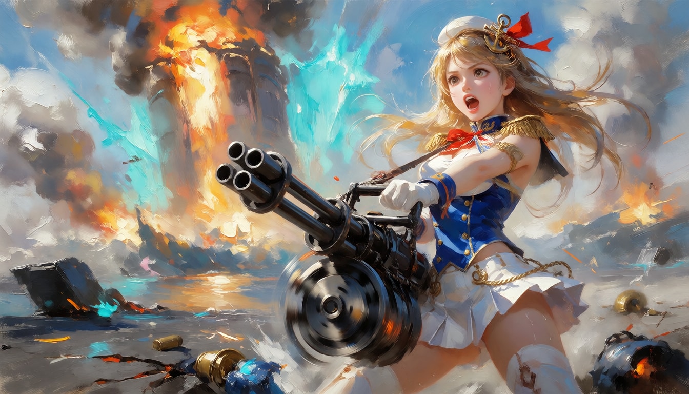 ミニガンの兵士