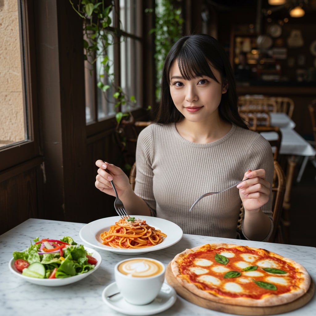 イタリアンな昼食