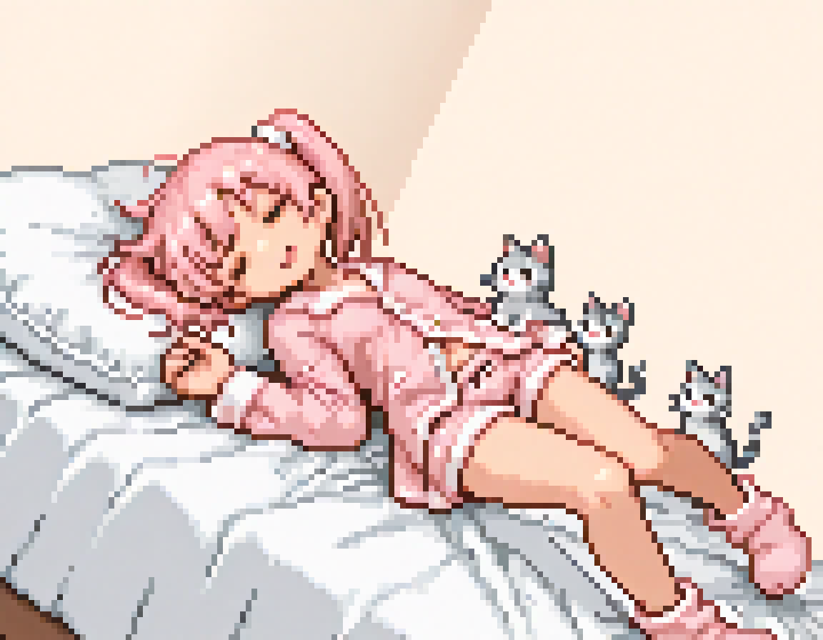 子猫といっしょ
