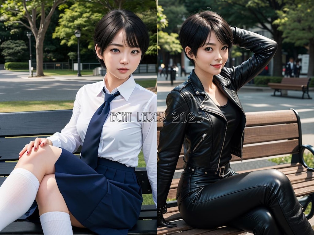 どちらも私なバイカー女子