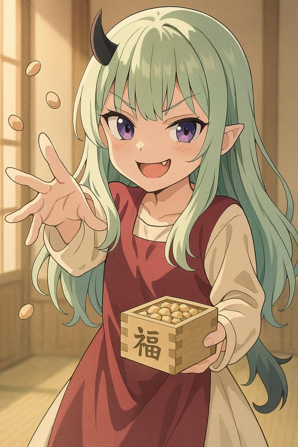 節分鬼娘【ChatGPT習作】