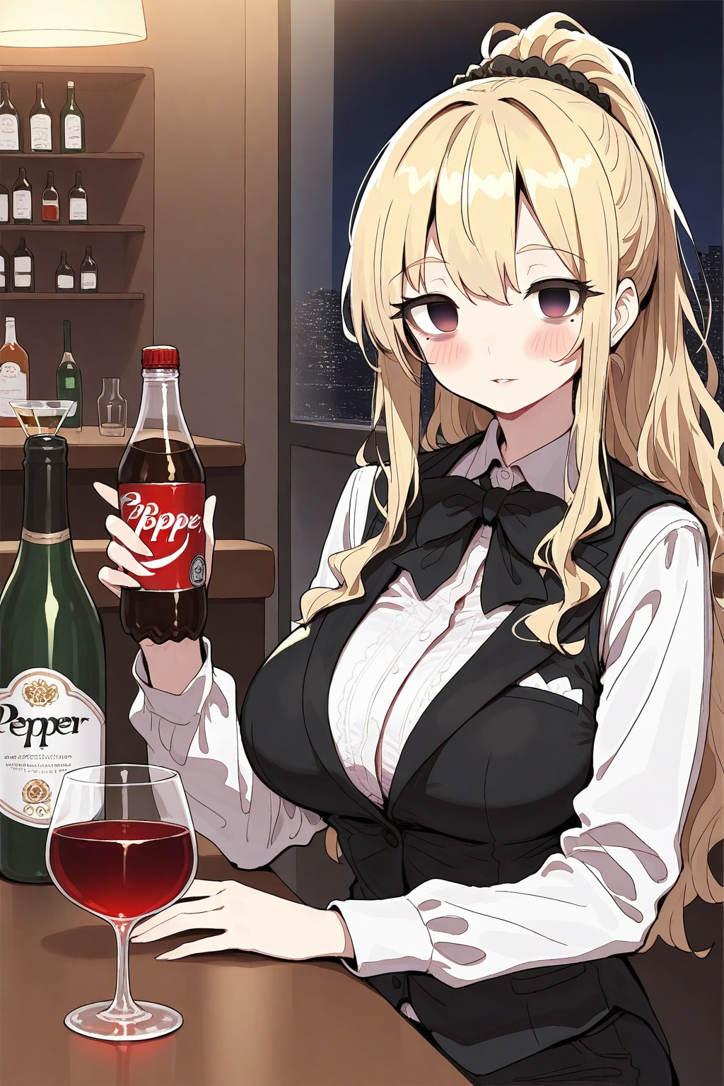 お隣のマッドサイエンティストさんからドクペのプレゼントです