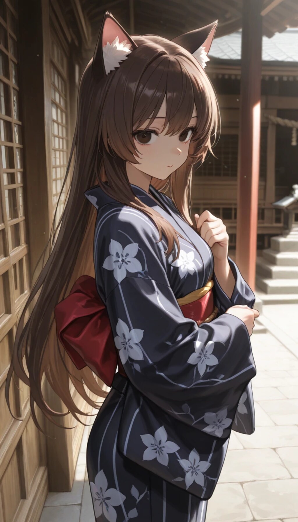 虎鼠神社ケモ耳