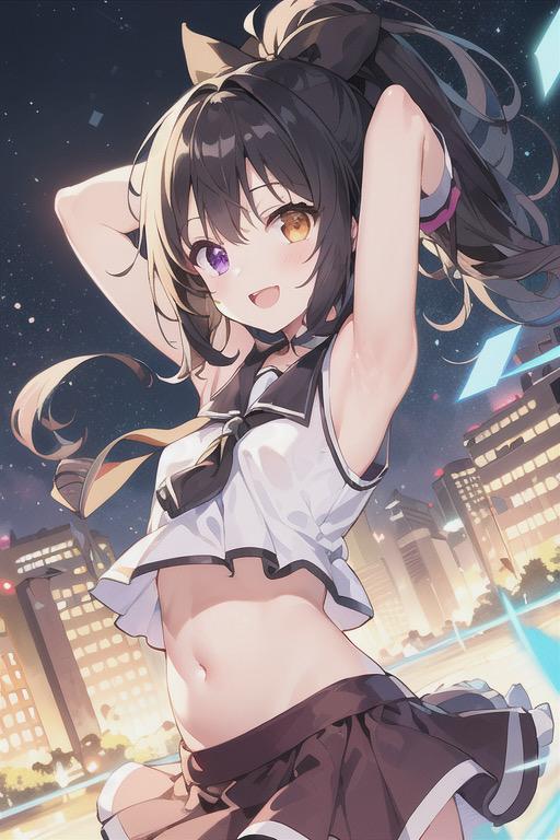 黒髪少女 | の人気AIイラスト・グラビア