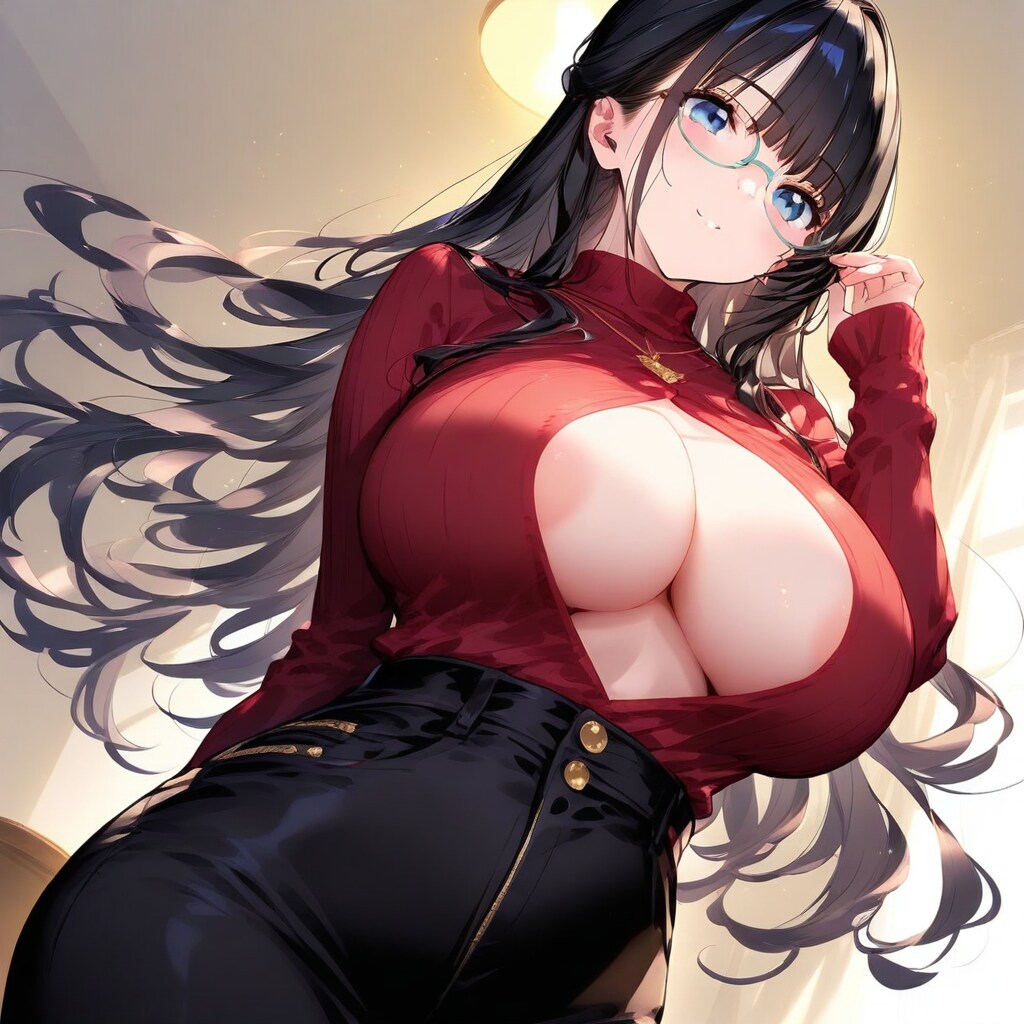 眼鏡お姉さん