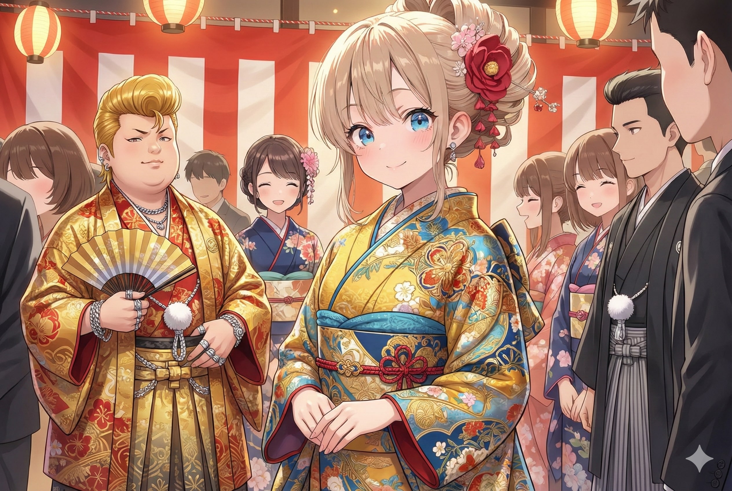 二十歳の集い | の人気AIイラスト・グラビア