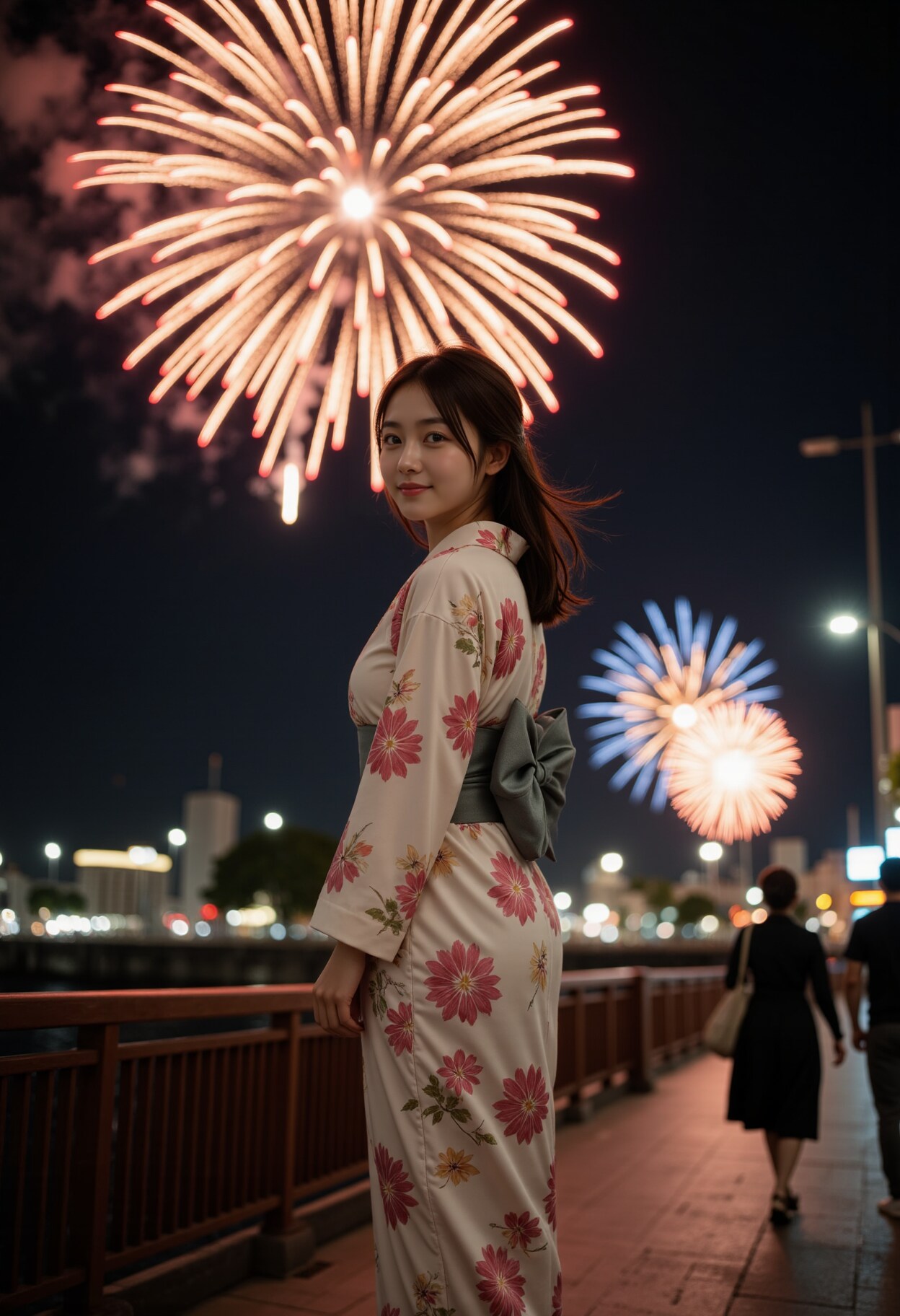 花火の夜 5 | の人気AIイラスト・グラビア