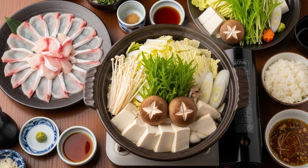 摩訶不思議食堂の鰤しゃぶ豆腐鍋セット