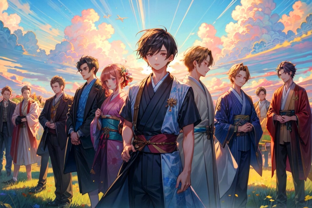 まるで天国★(6枚)レトロモダン街シリーズ128