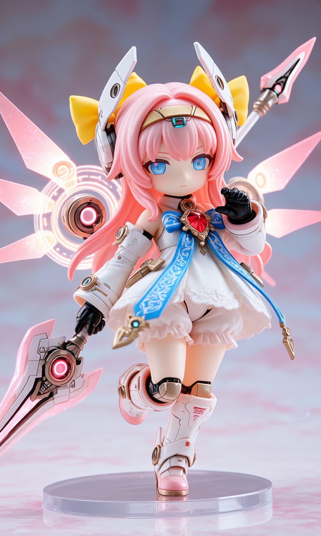 異世界制服少女達　メカ娘　魔法少女アーク　アクリルねんどろいど