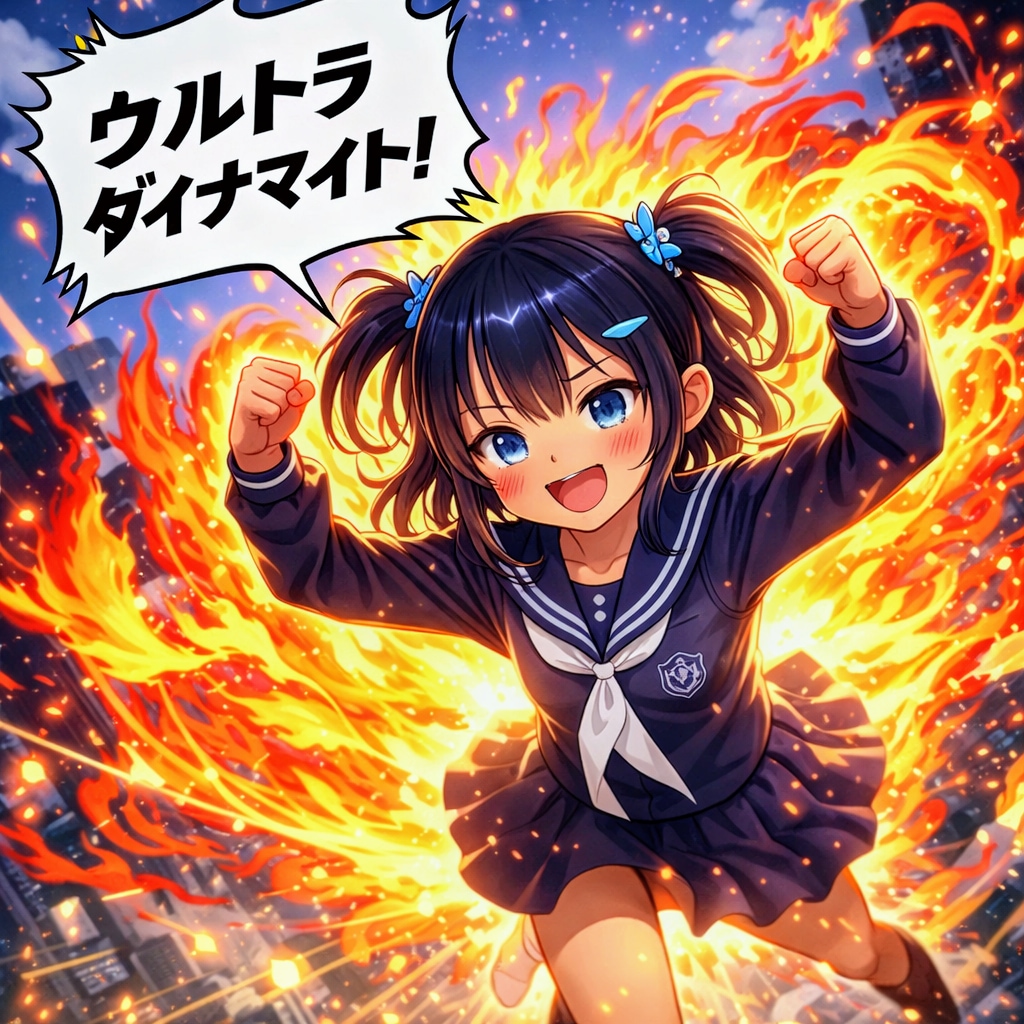 ウルトラダイナマイトだ！こなつちゃん