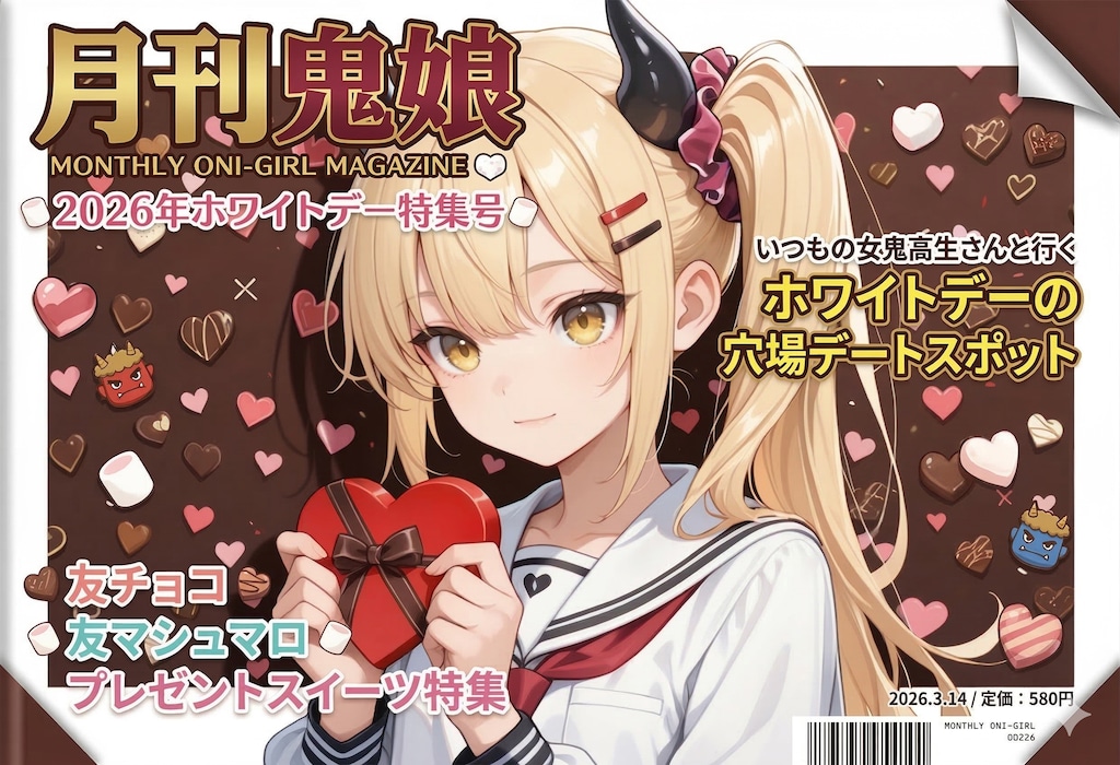 ホワイトデーな女鬼高生さん