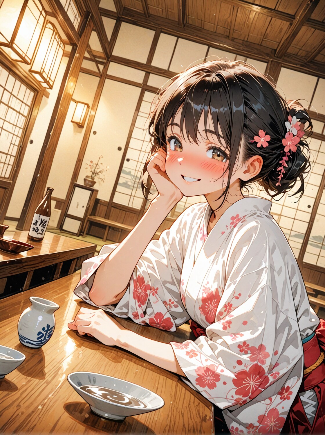 お酒 | の人気AIイラスト・グラビア