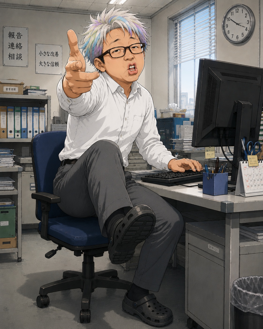 土曜出勤してます