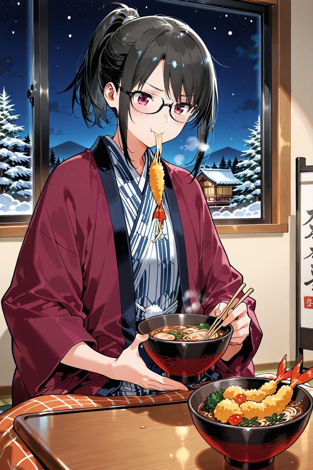 瀬藤加奈の年越し蕎麦