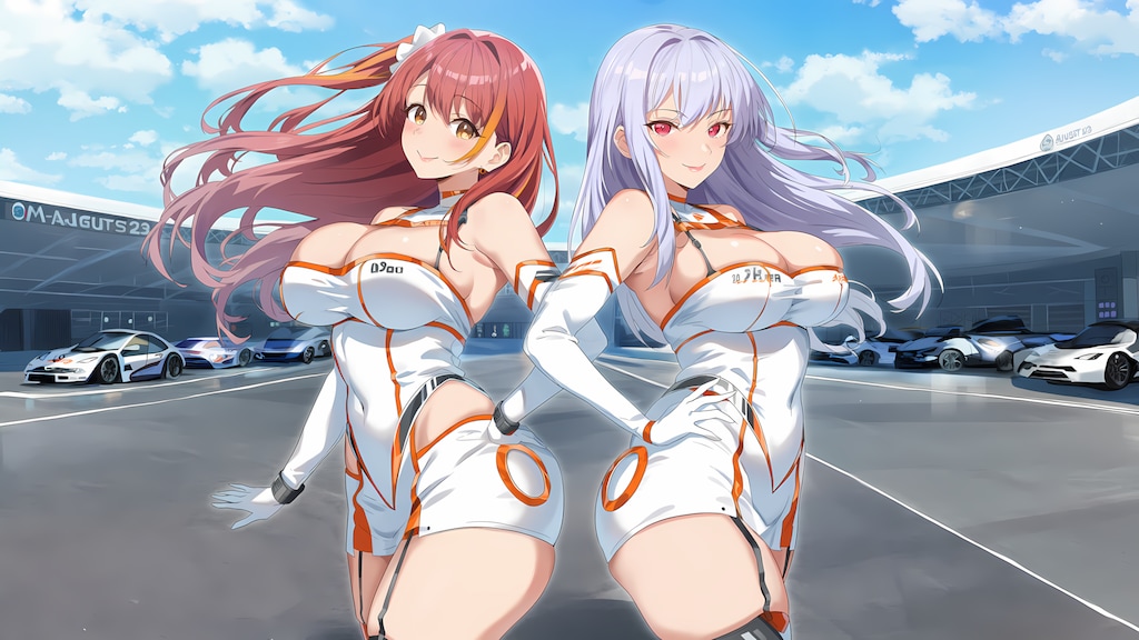 ノノカ＆ミレナのFHDパドック輝き🏁🌟