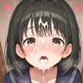 ULで広根涼　顔射 2枚目