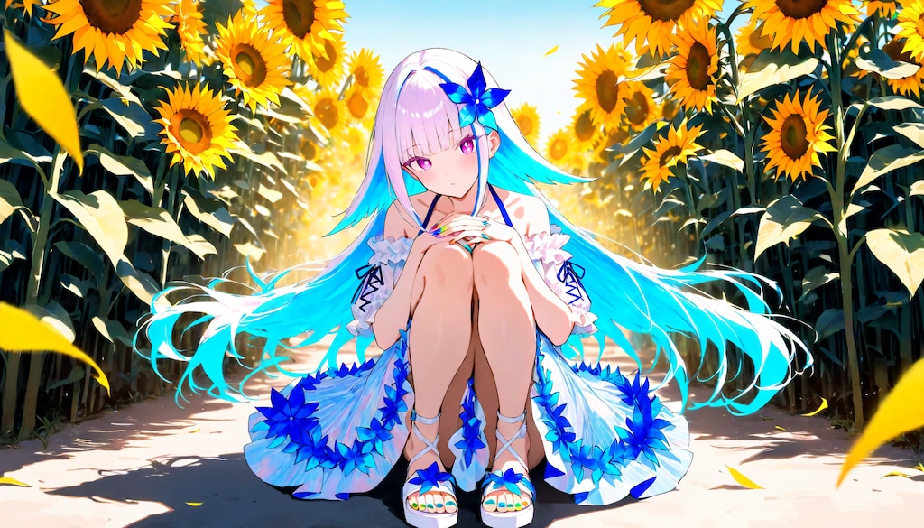 ひまわり畑 - リゼ・ヘルエスタ / にじさんじ