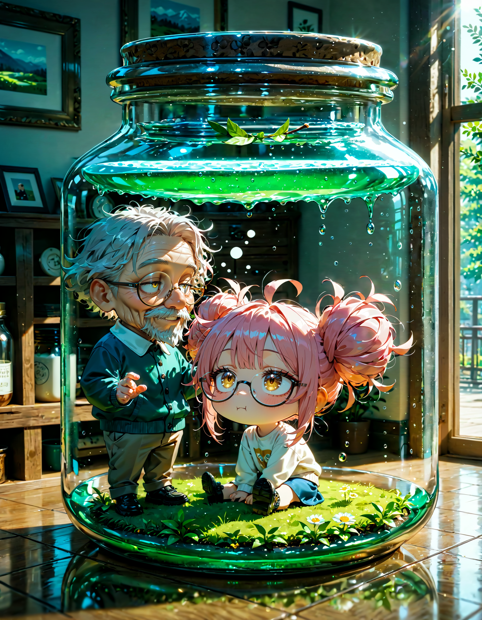 今日は何の日？　おじいさんの日 | の人気AIイラスト・グラビア