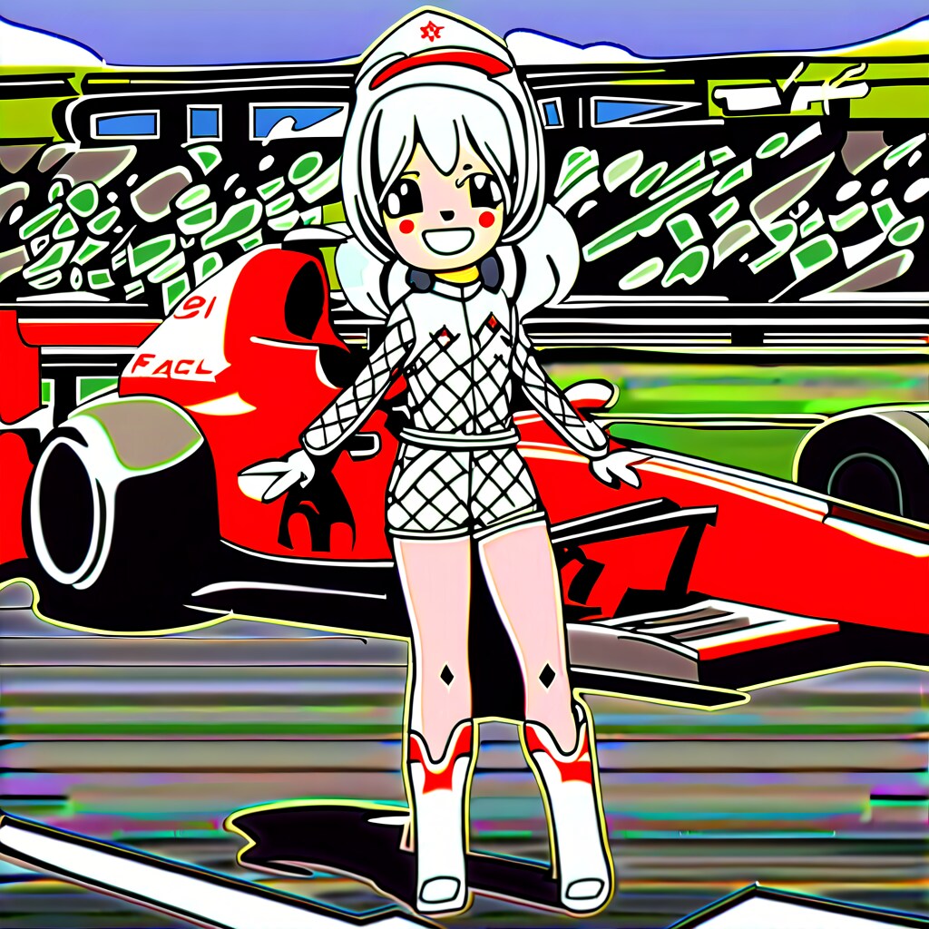 サ―キットガール | の人気AIイラスト・グラビア