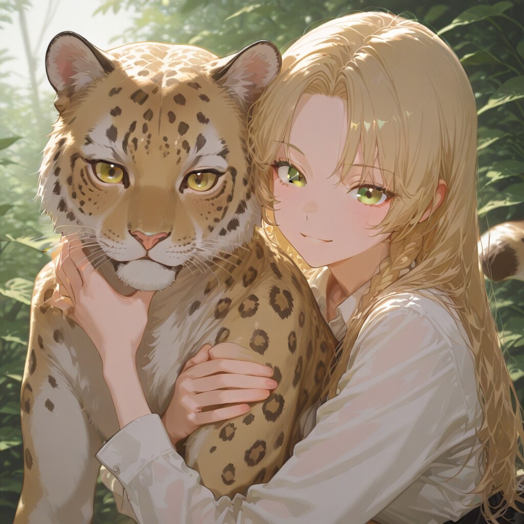 豹と少女_PEGASUS