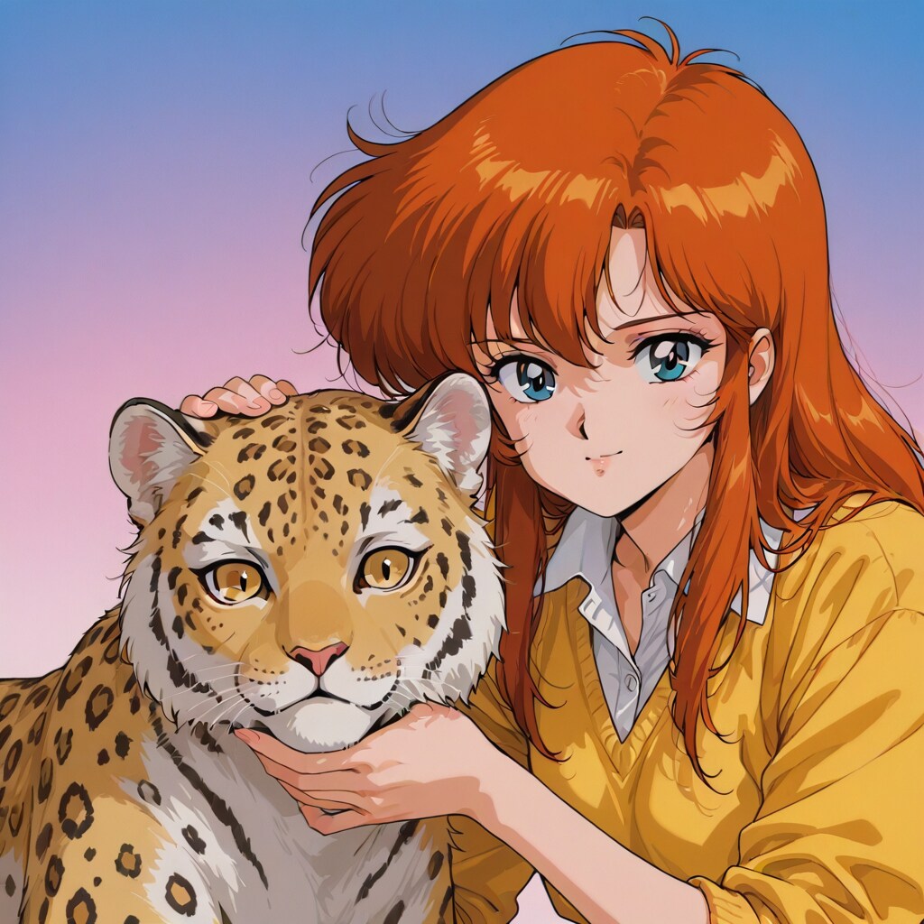 豹と少女_PEGASUS