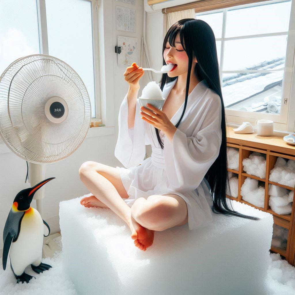 雪女 in the Summer