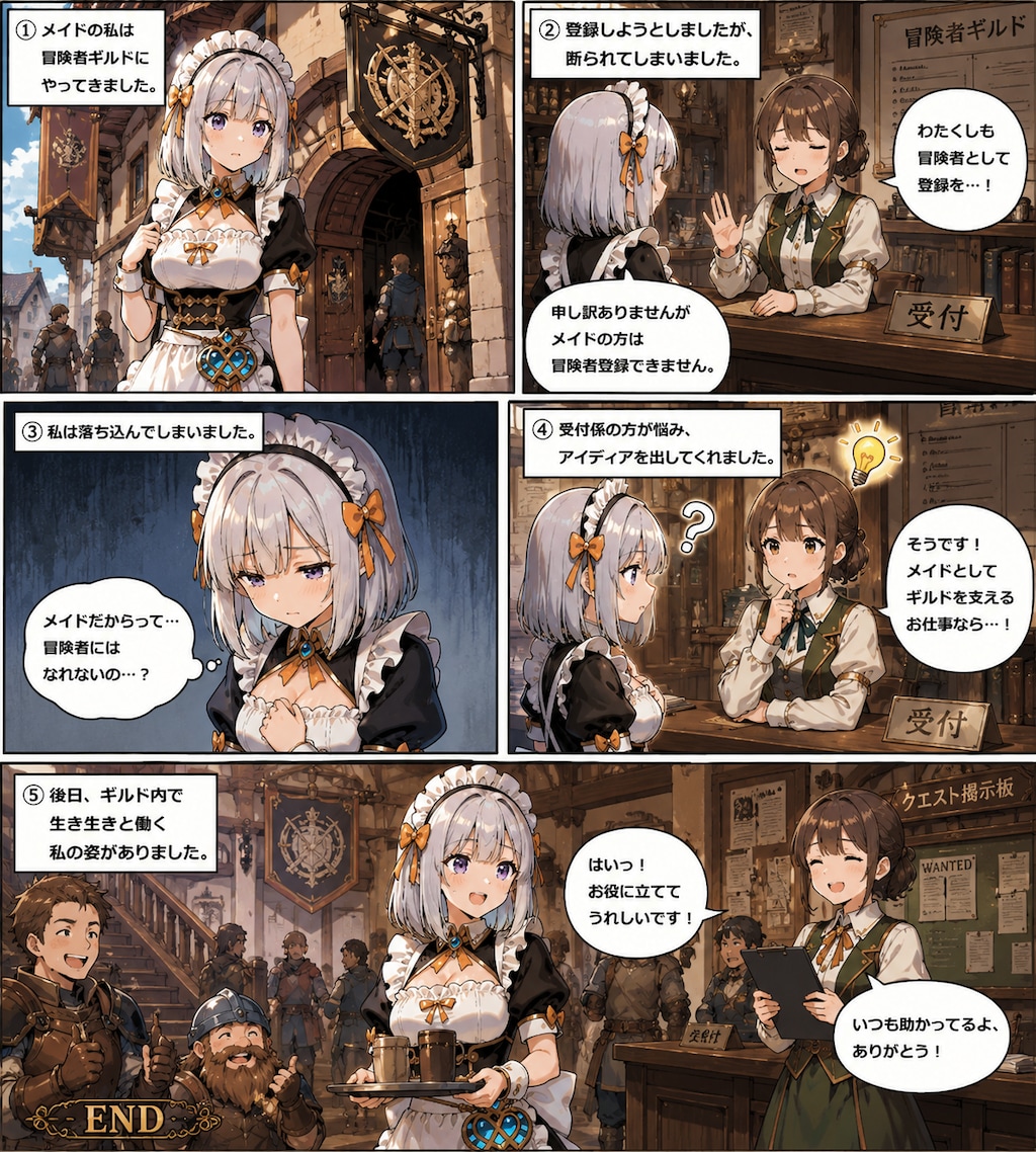 冒険者を目指していたメイドの話
