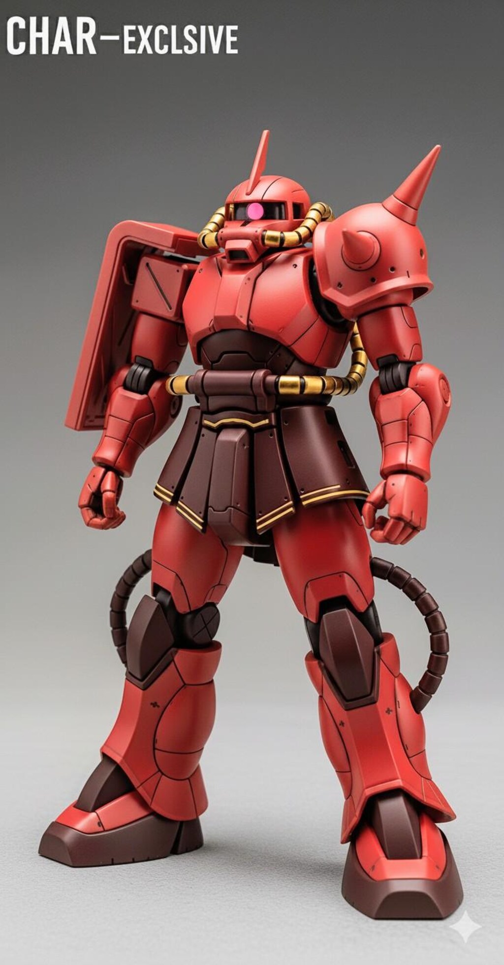 パチもん風シャア専用ザクII