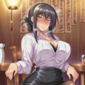 厳しい女上司さんとサシ呑みです。 9枚目