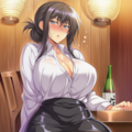 厳しい女上司さんとサシ呑みです。 5枚目