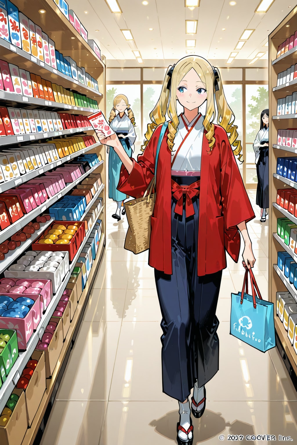 福袋を買いに | の人気AIイラスト・グラビア